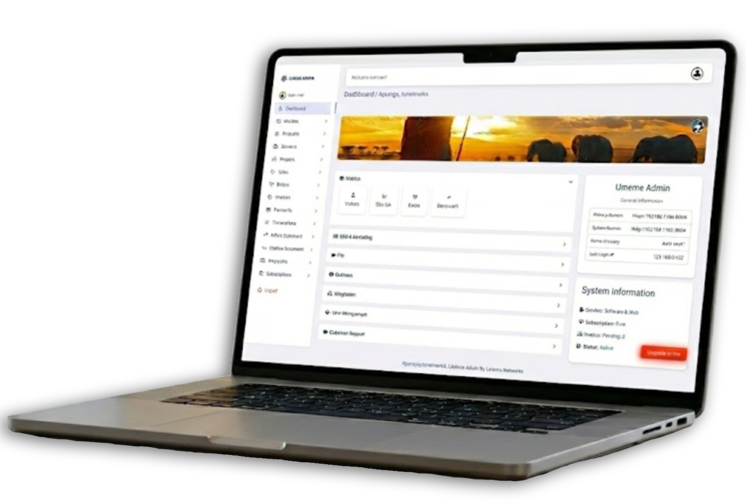 Umeme Admin Dashboard